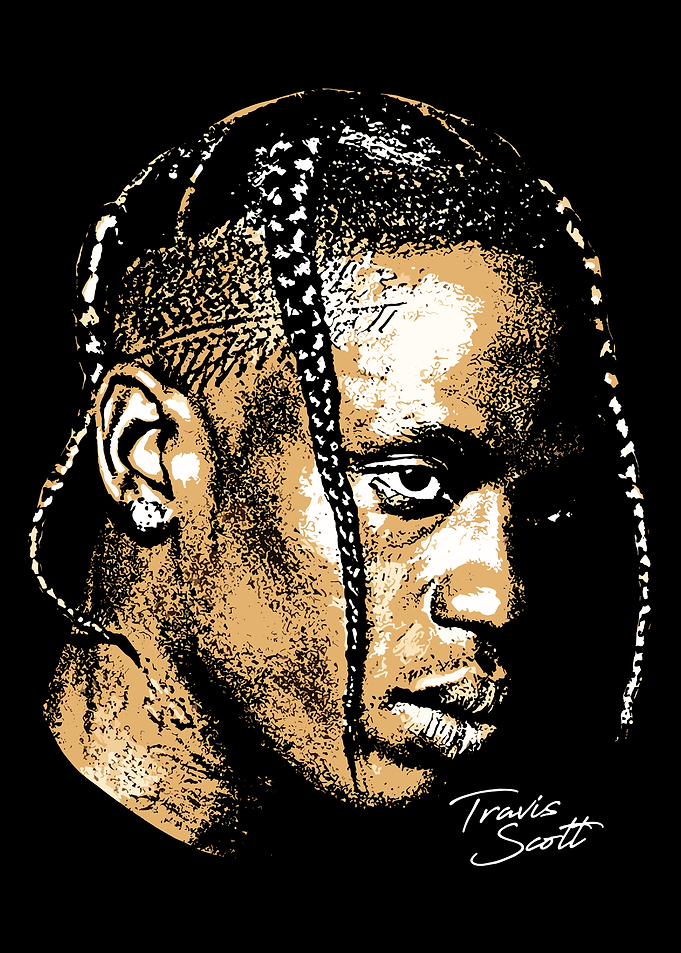 Travis Scott Portrait