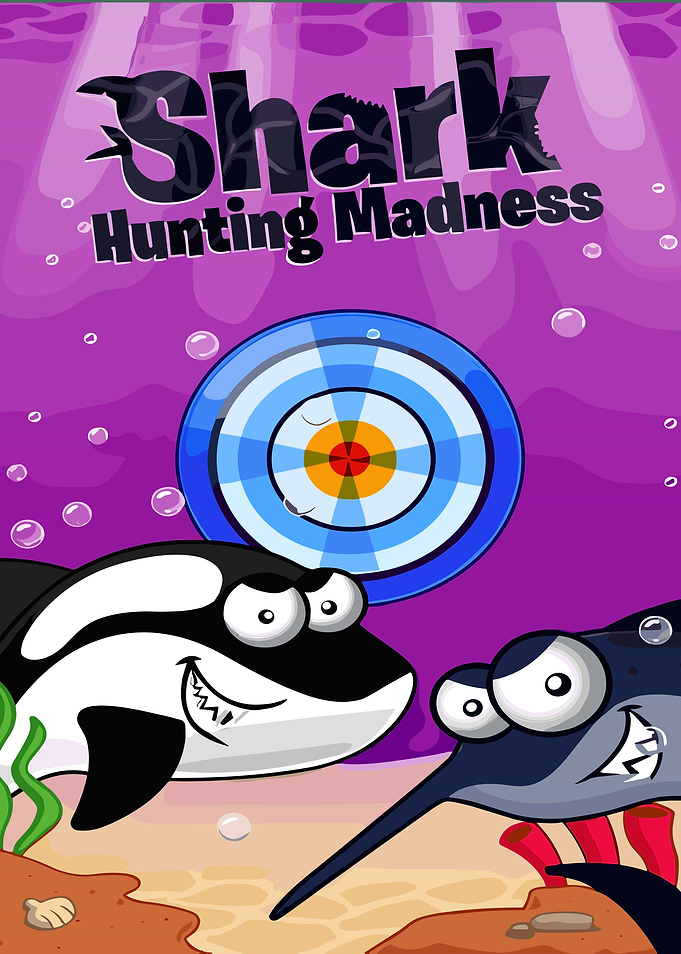 Shark Hunting Madness Game Art