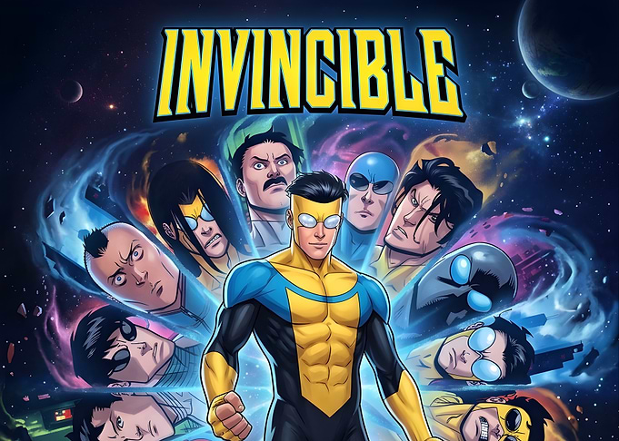 Invincible Comic Book Cover