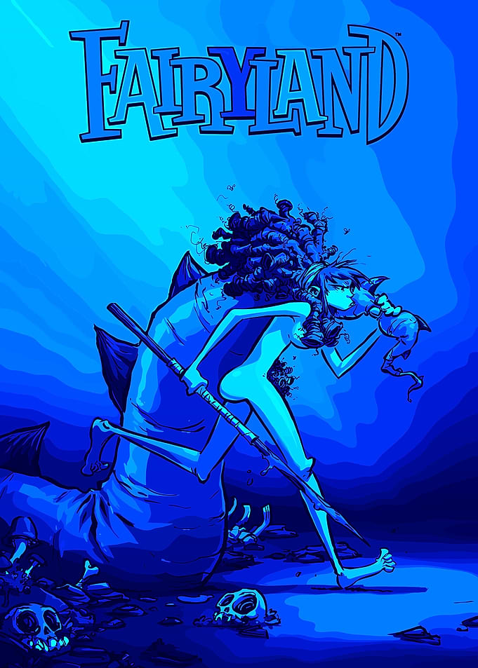 Fairyland Comic Cover Art