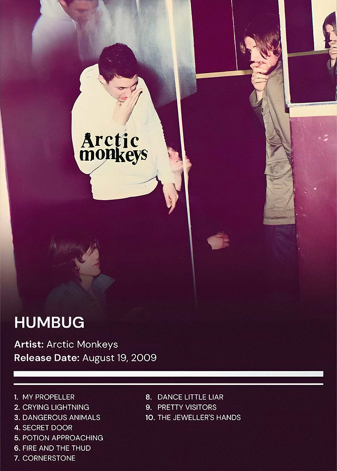 Arctic Monkeys Humbug Album Art