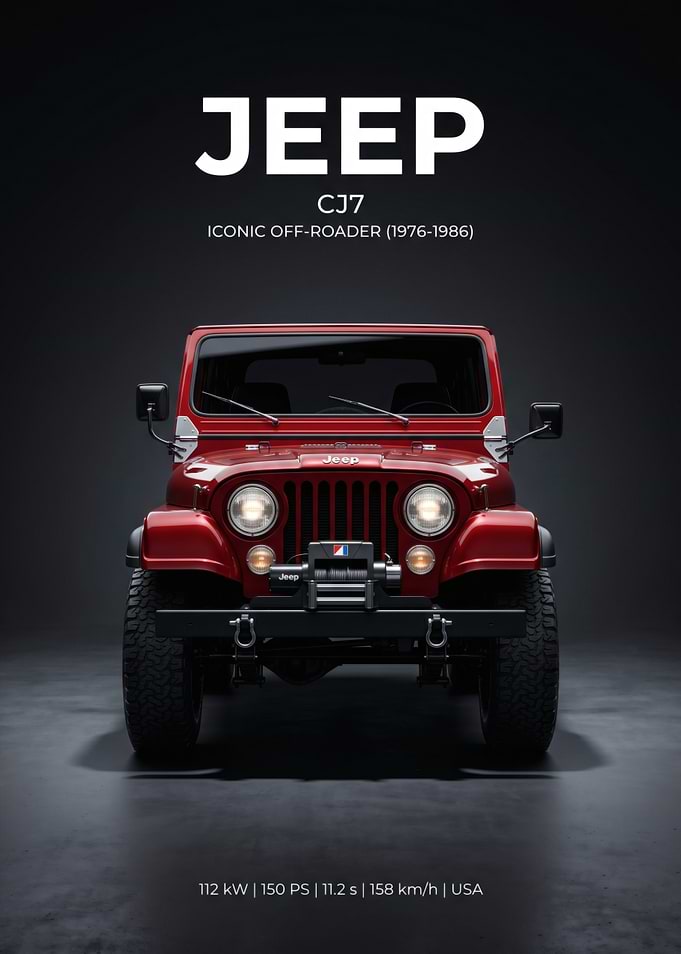 Jeep CJ7 Iconic Off-Roader