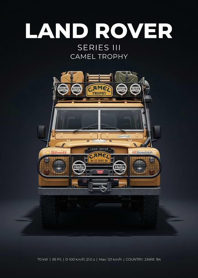 Land Rover Series III Camel Trophy