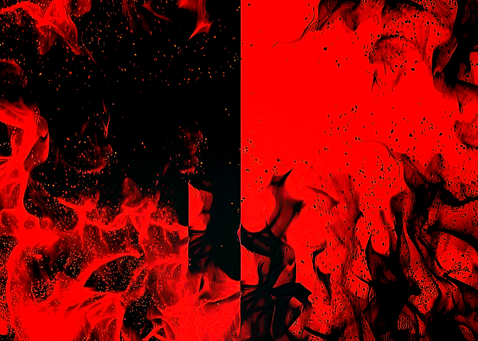 Fiery Abstract Background