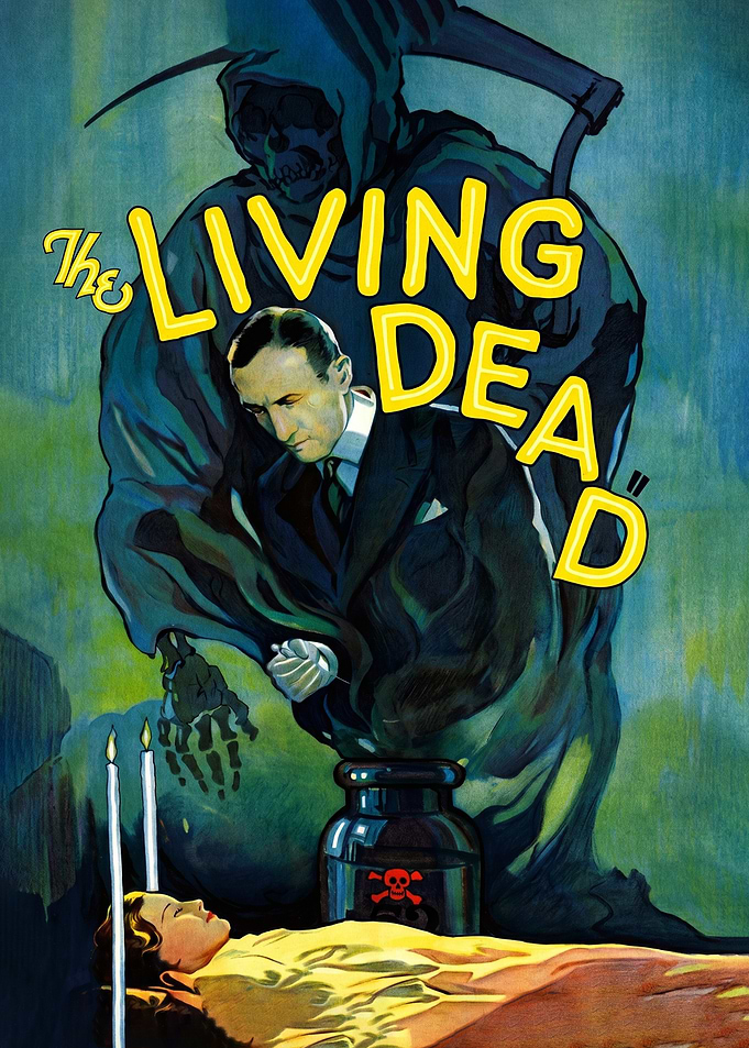 The Living Dead Vintage Movie Poster