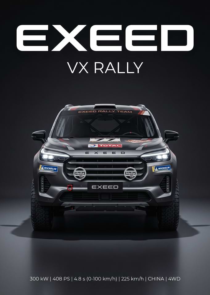 Exeed VX Rally Car