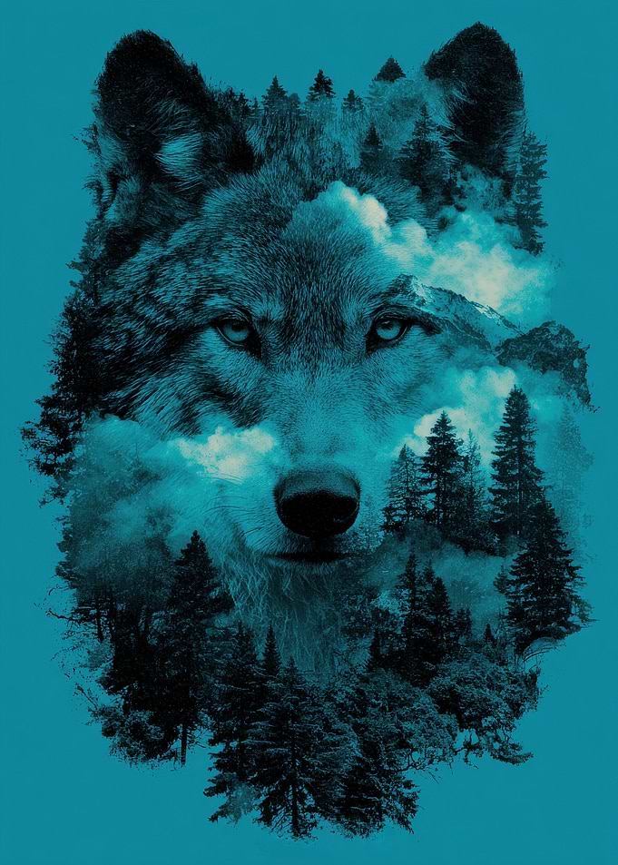 Azure Guardian of the Peaks