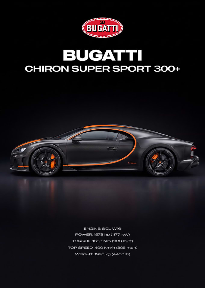 Bugatti Chiron Super Sport 300+