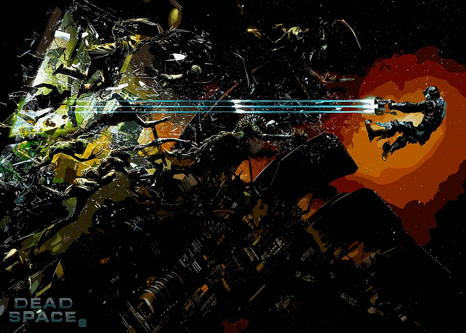 Dead Space 2 Action Scene