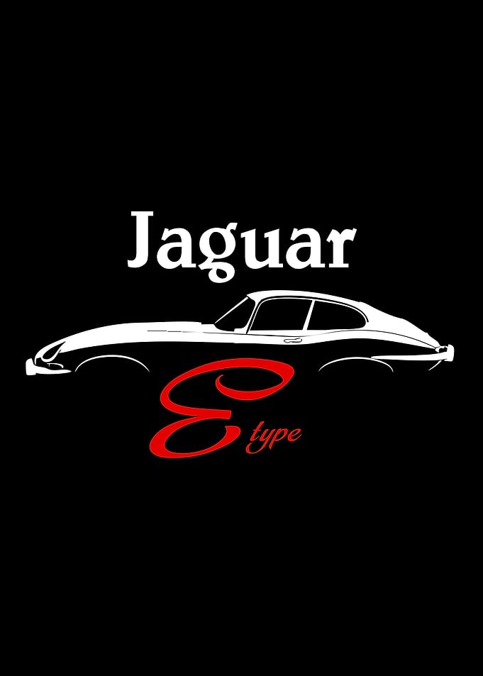 Jaguar E-Type Silhouette