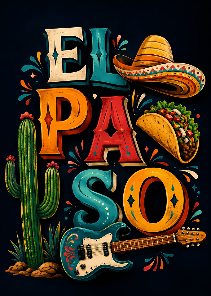 El Paso Text Art
