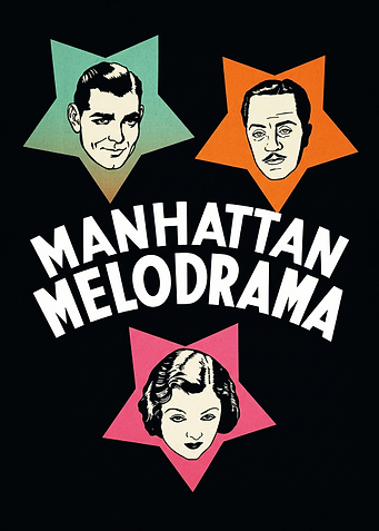 Manhattan Melodrama Movie Poster