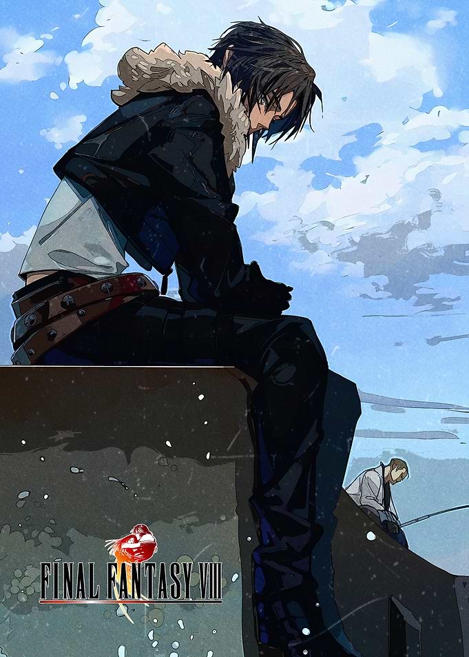 Final Fantasy VIII Anime Art
