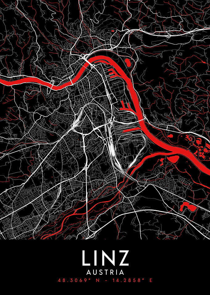 Linz Dark Map