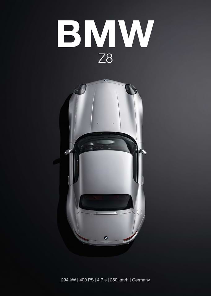 BMW Z8 Top View