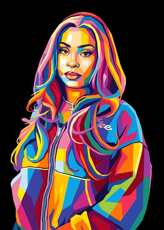 Ice Spice Pop Art