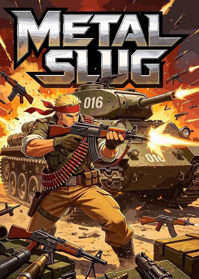 Metal Slug Soldier and Tank