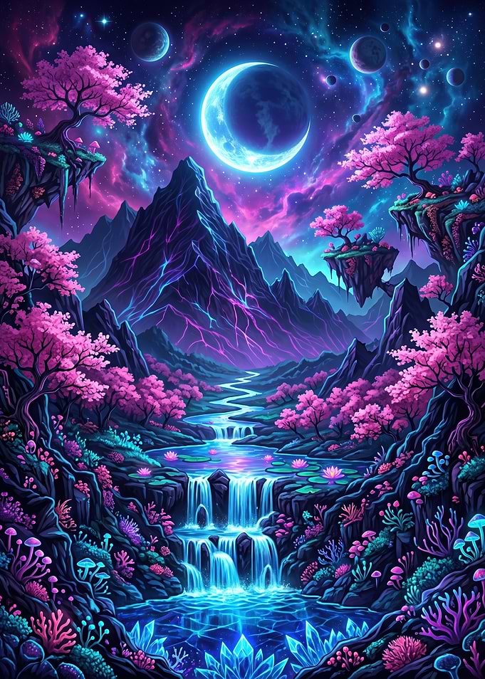 Fantasy Cosmic Landscape