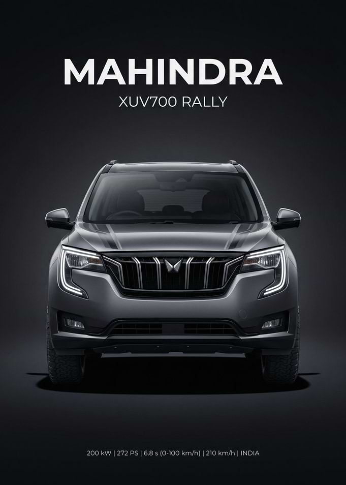 Mahindra XUV700 Rally Car