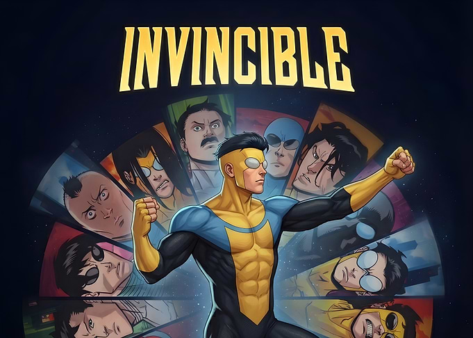 Invincible Comic Book Cover Art