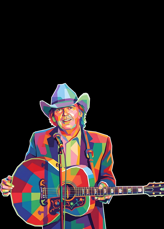 Dwight Yoakam Pop Art