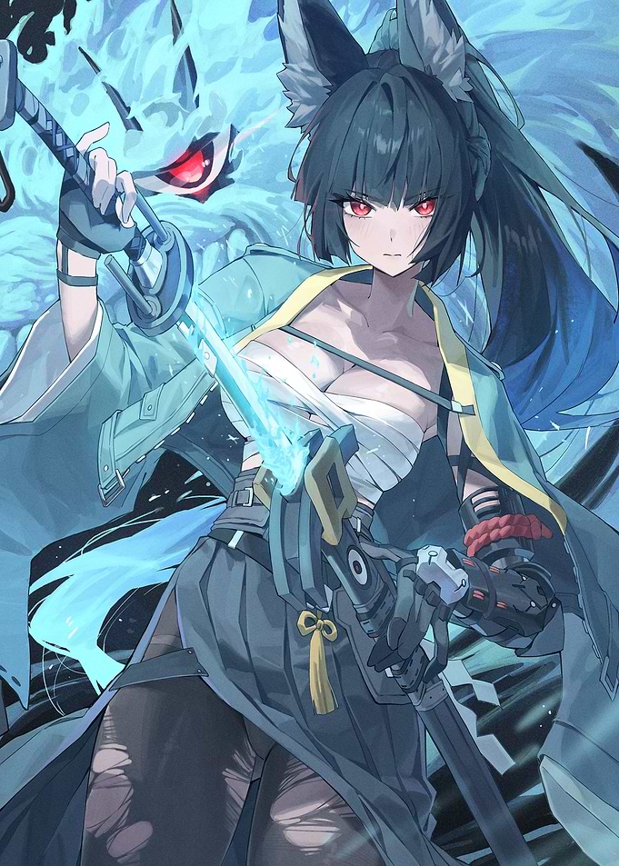 girl with sword