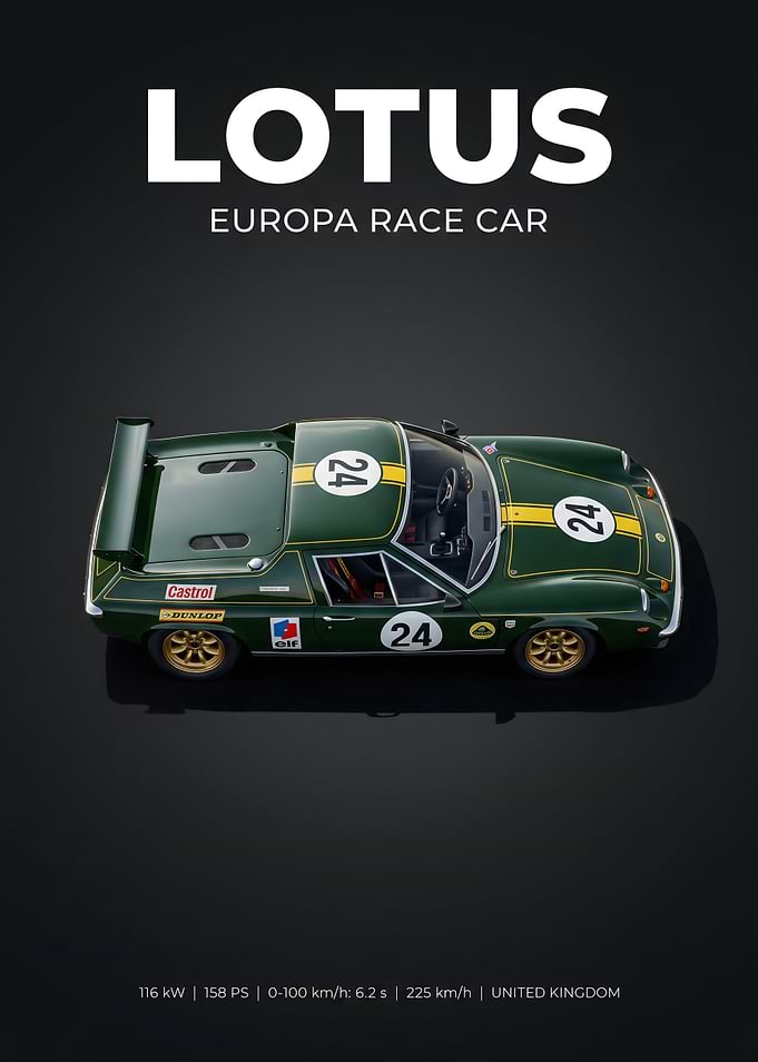 Lotus Europa Race Car