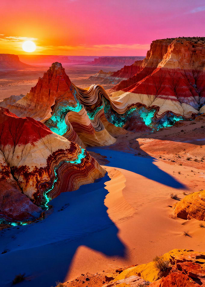 Synaptic Dunes