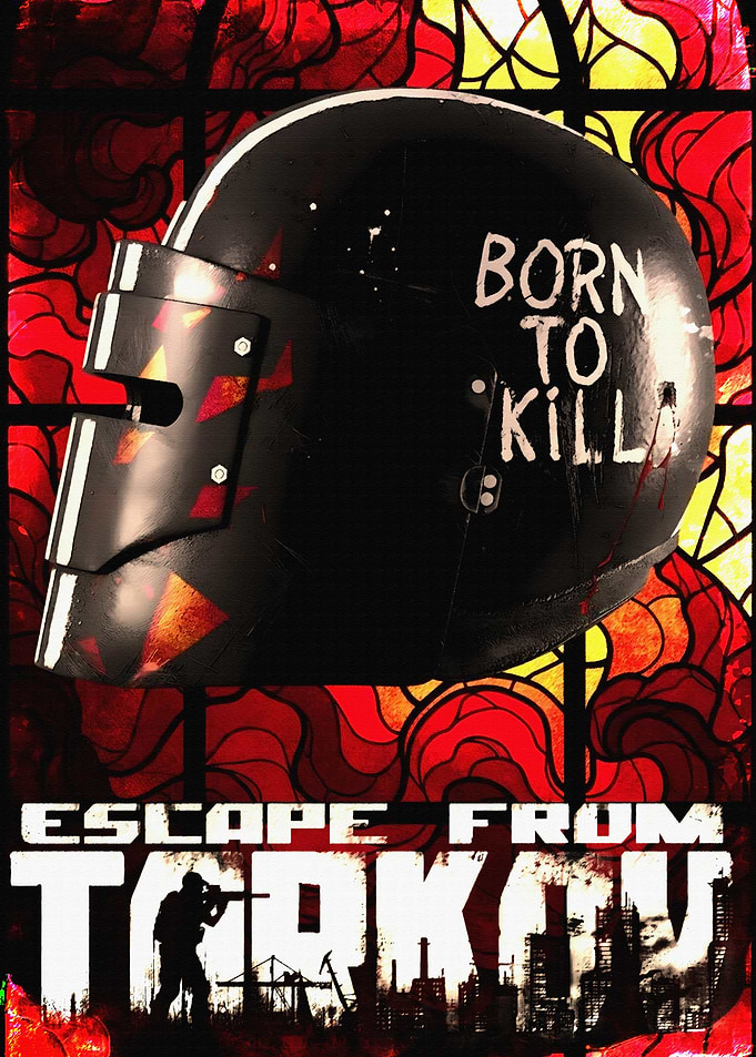 Escape From Tarkov Helmet Poster