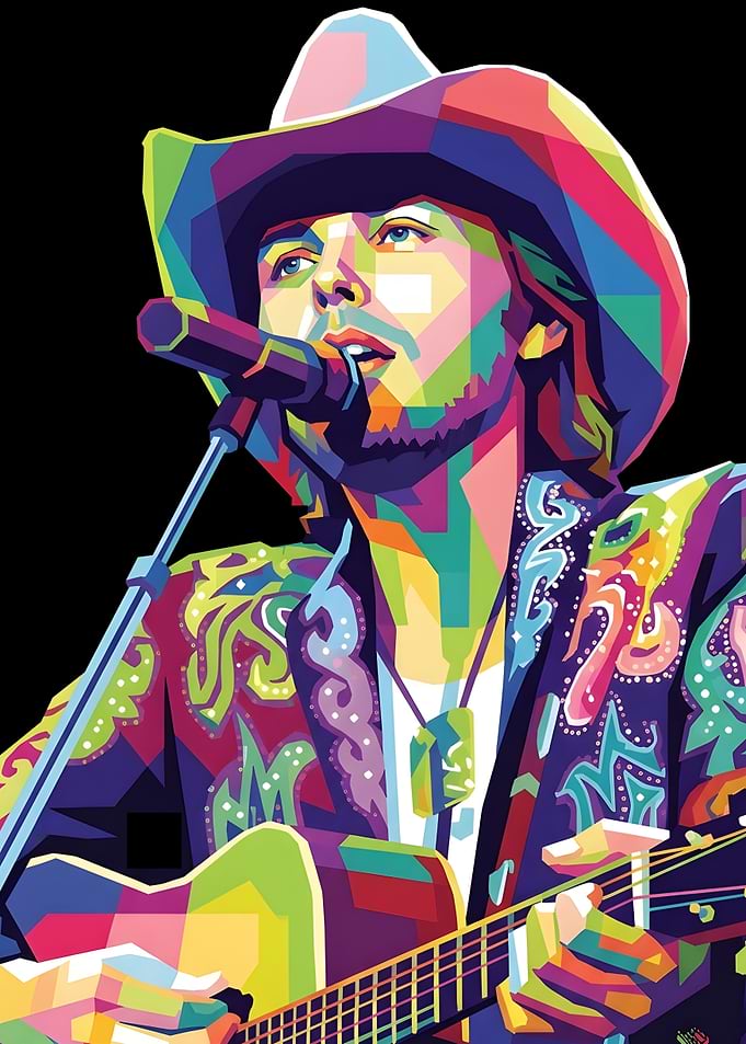 Dwight Yoakam Pop Art