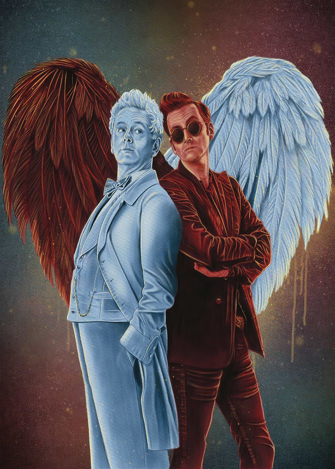 Good Omens Angelic Duo