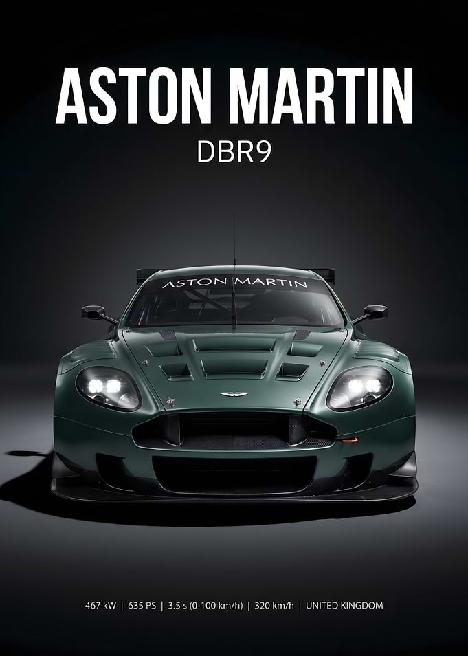 Aston Martin DBR9 Race Car