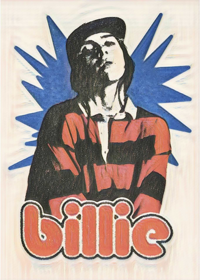 Billie Eilish Pop Art Portrait