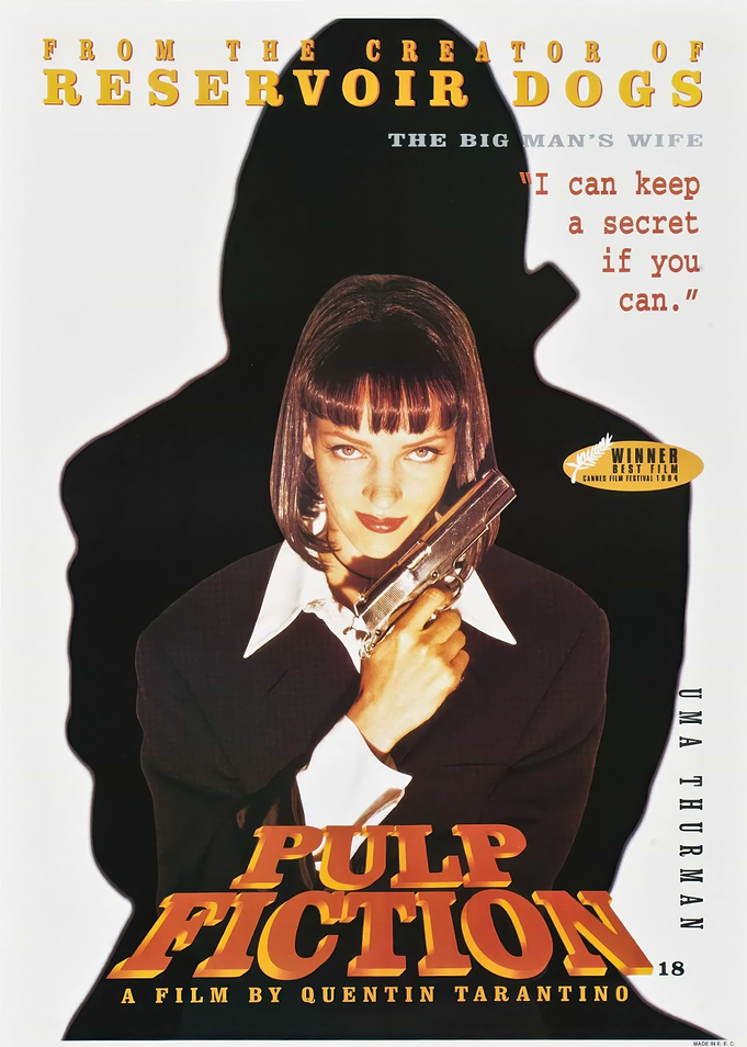 Pulp Fiction Movie Poster