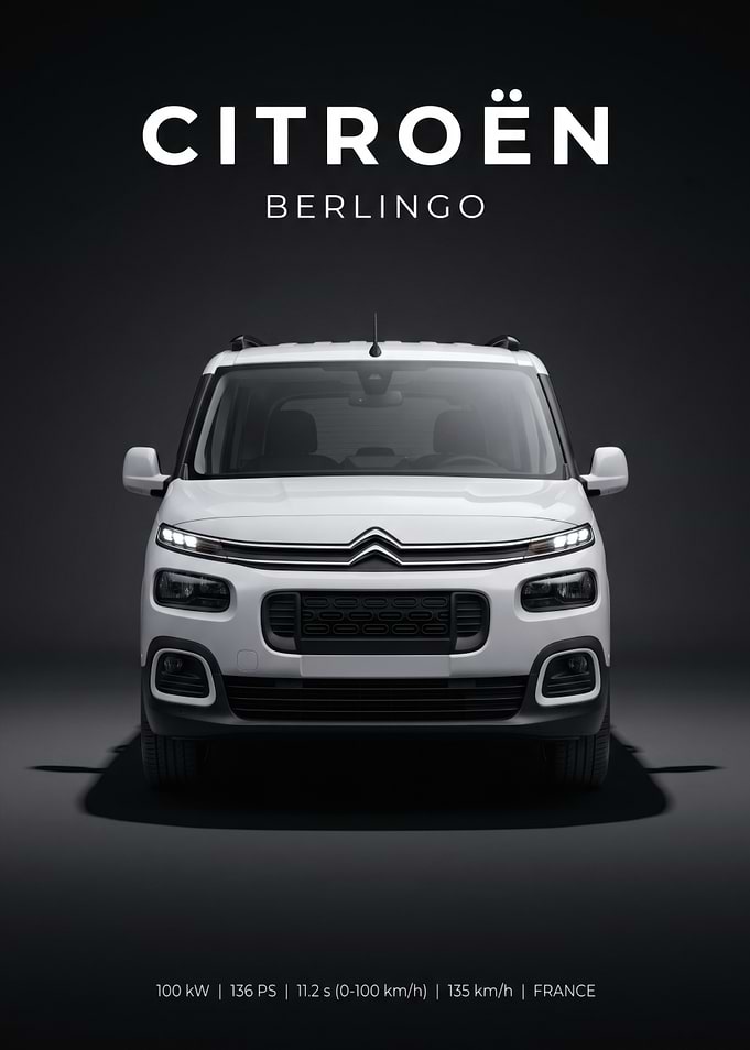 Citroën Berlingo car advertisement