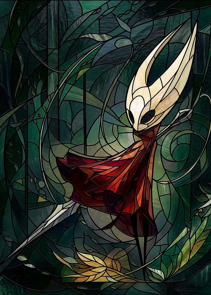 Hornet Stained Glass Art