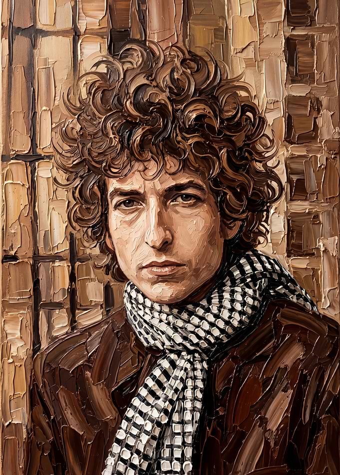 Blonde on Blonde Album Cover Painting Art