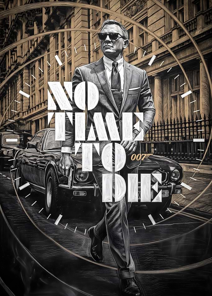 James Bond No Time To Die Poster