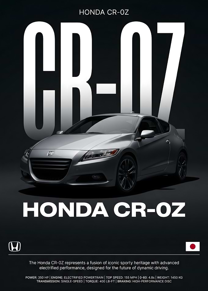 Honda CR-Z Poster