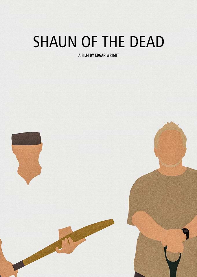 Shaun of the Dead Minimalist Poster