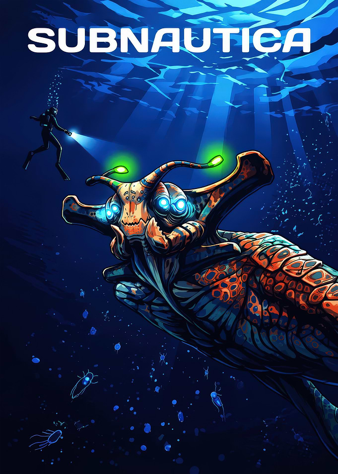 Subnautica Game Poster