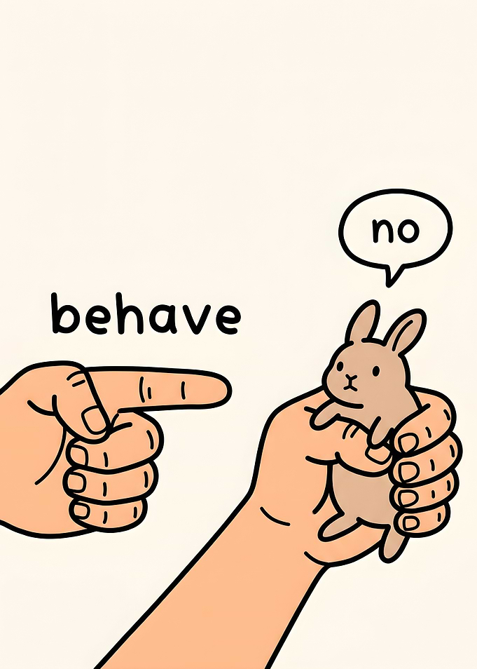 Bunny Says No to Behaving
