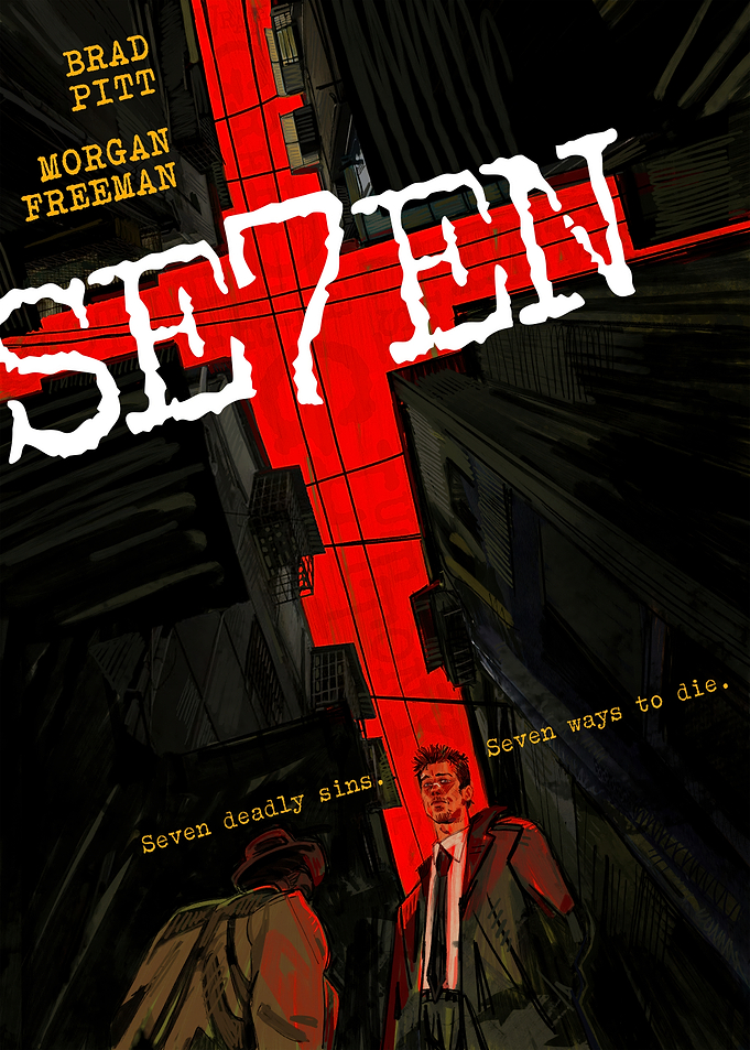 Seven Movie Poster Art