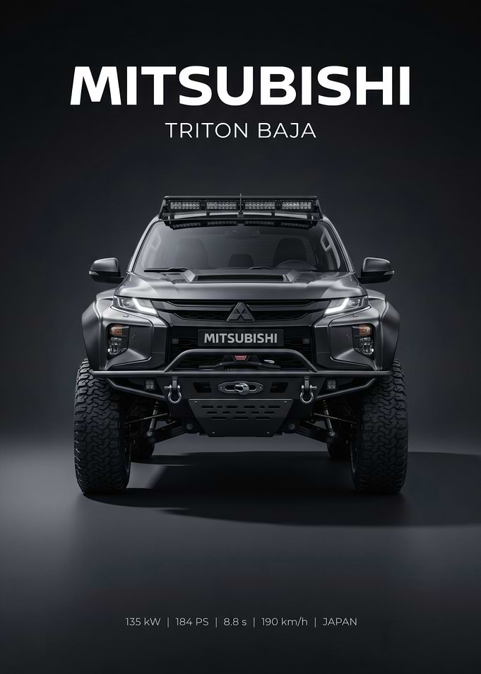 Mitsubishi Triton Baja Off-Road Truck