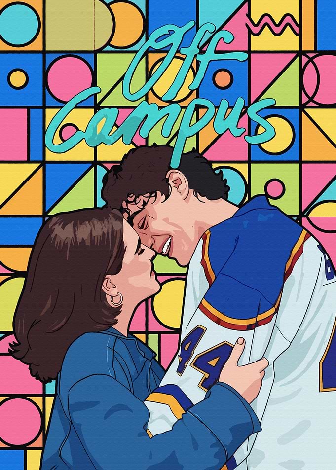 Off Campus Couple Kissing