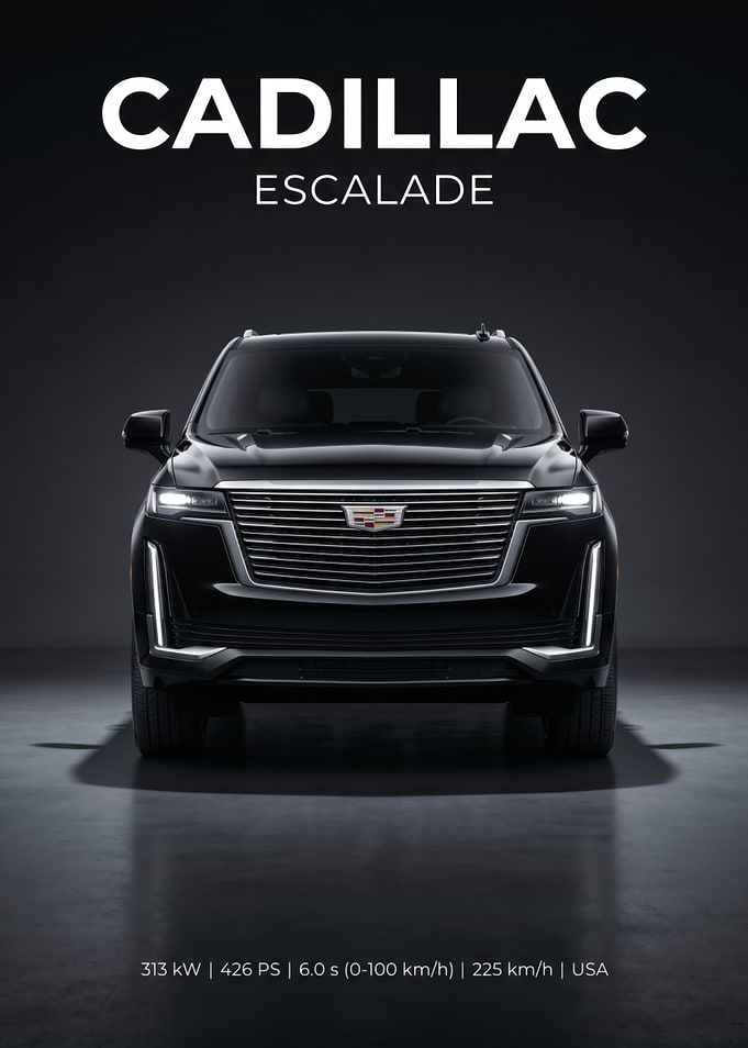 Cadillac Escalade Front View