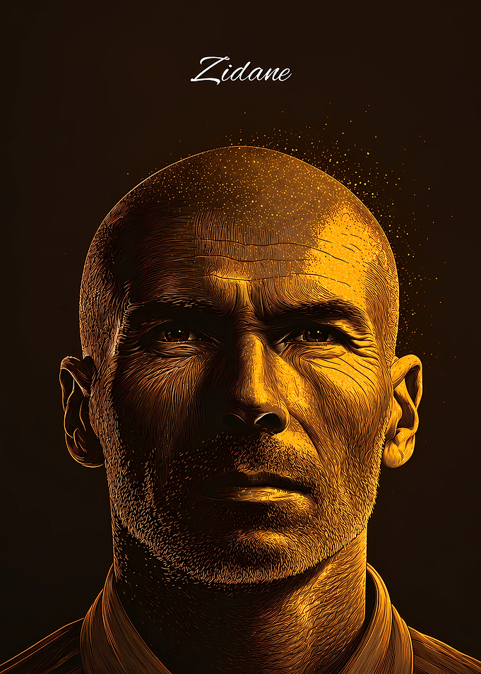 Zidane Portrait