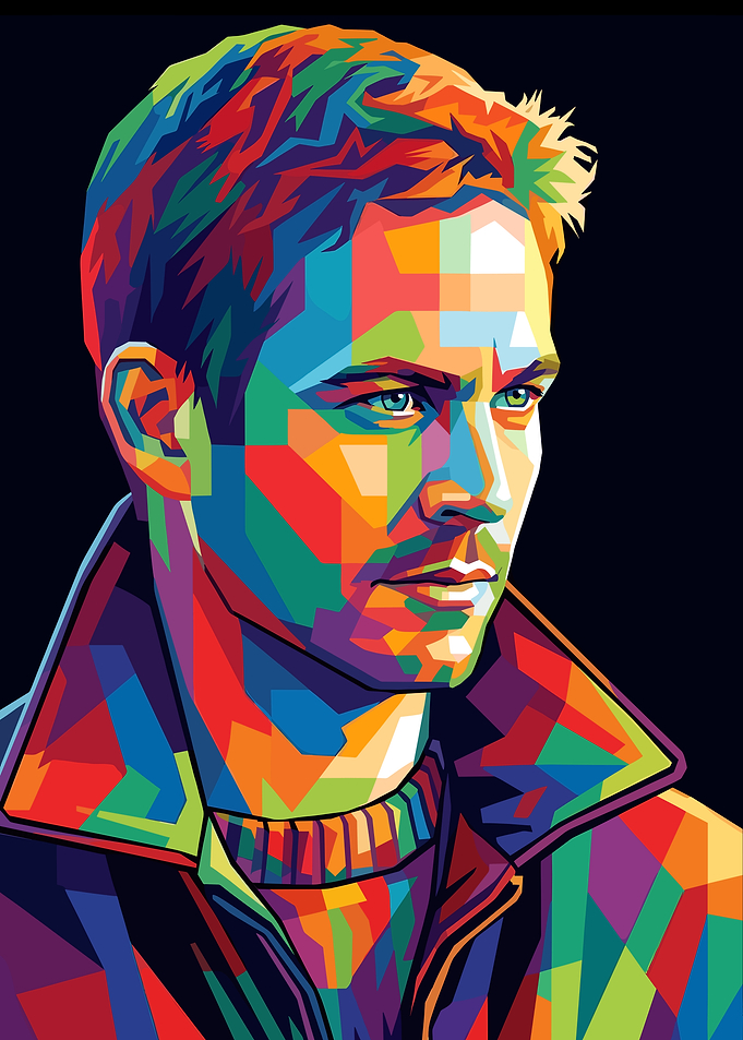 Paul Walker Pop Art Portrait