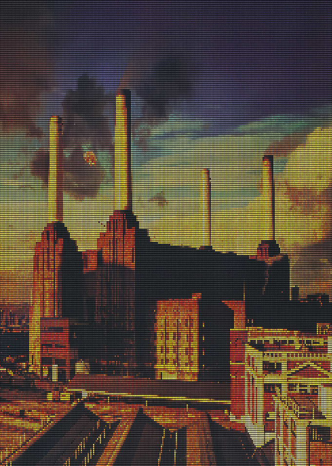 Battersea Power Station at Sunset