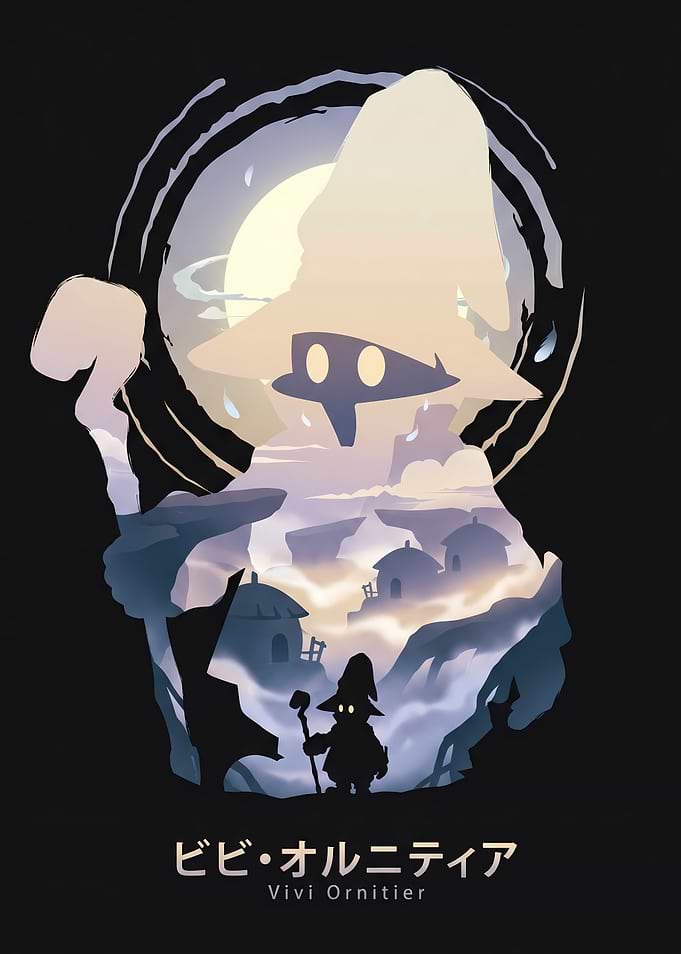 Vivi Ornitier Silhouette Art